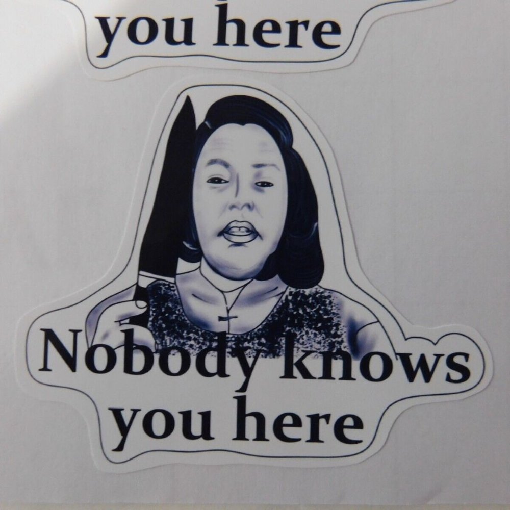 (2for10$ bundle) misery , nostalgia , horror movie  , funny, sticker